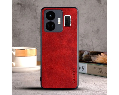 Шкіряний чохол AIORIA Vintage для Realme GT3 / GT Neo 5 red Шкіряний чохол AIORIA Vintage для Realme GT3 / GT Neo 5 red