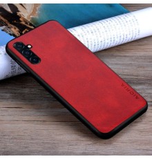 Шкіряний чохол AIORIA Vintage для Samsung Galaxy A04s red