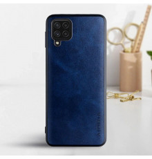 Шкіряний чохол AIORIA Vintage для Samsung Galaxy A22 4G blue