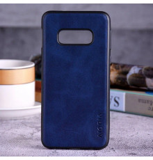Шкіряний чохол AIORIA Vintage для Samsung Galaxy S10e blue