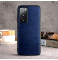 Шкіряний чохол AIORIA Vintage для Samsung Galaxy S20 FE blue