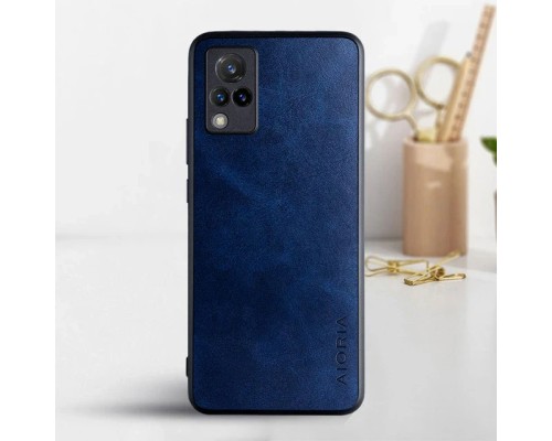 Шкіряний чохол AIORIA Vintage для Vivo V21 blue Шкіряний чохол AIORIA Vintage для Vivo V21 blue