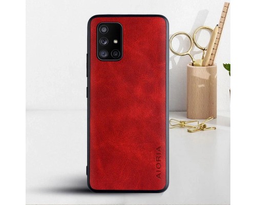 Шкіряний чохол AIORIA Vintage для Samsung Galaxy A71 red Шкіряний чохол AIORIA Vintage для Samsung Galaxy A71 red