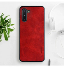 Шкіряний чохол AIORIA Vintage для Samsung Galaxy Note 10 red