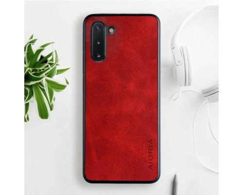 Шкіряний чохол AIORIA Vintage для Samsung Galaxy Note 10 red Шкіряний чохол AIORIA Vintage для Samsung Galaxy Note 10 red