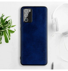 Шкіряний чохол AIORIA Vintage для Samsung Galaxy Note 20 blue