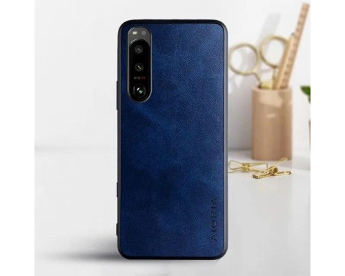 Шкіряний чохол AIORIA Vintage для Sony Xperia 5 IV blue Шкіряний чохол AIORIA Vintage для Sony Xperia 5 IV blue