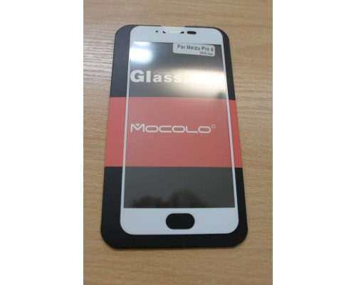 Захисне скло Meizu Pro 6 Full Cover Black, White (Mocolo 0.33 mm) Захисне скло Meizu Pro 6 Full Cover Black, White (Mocolo 0.33 mm)