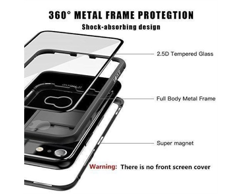 Magnetic case Full Glass 360 (магнітний чохол) для Iphone 6 Plus / 6s Plus Magnetic case Full Glass 360 (магнітний чохол) для Iphone 6 Plus / 6s Plus
