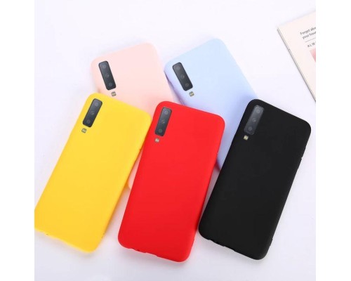 Силіконовий чохол Liquid Silicone Case Samsung Galaxy A7 2018 Силіконовий чохол Liquid Silicone Case Samsung Galaxy A7 2018