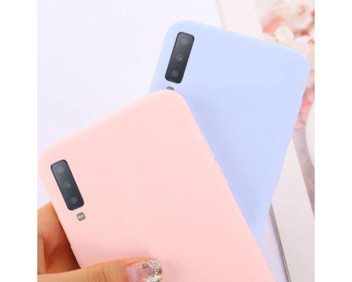 Силіконовий чохол Liquid Silicone Case Samsung Galaxy A7 2018 Силіконовий чохол Liquid Silicone Case Samsung Galaxy A7 2018