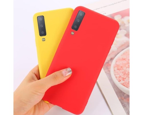 Силіконовий чохол Liquid Silicone Case Samsung Galaxy A7 2018 Силіконовий чохол Liquid Silicone Case Samsung Galaxy A7 2018