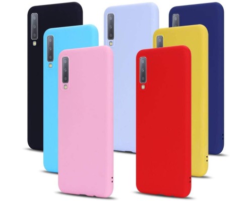 Силіконовий чохол Liquid Silicone Case Samsung Galaxy A7 2018 Силіконовий чохол Liquid Silicone Case Samsung Galaxy A7 2018