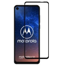 Захисне скло Motorola One Full Action Glue 5D (Mocolo 0.33 mm)