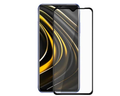 Захисне скло Xiaomi Poco M3 Full Glue 5D (Mocolo 0.33 mm)