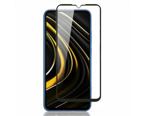 Захисне скло Xiaomi Poco M3 Full Glue 5D (Mocolo 0.33 mm)