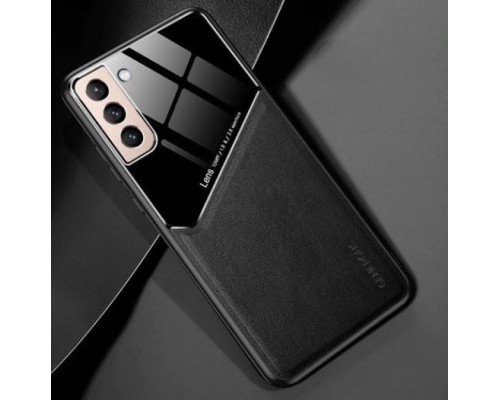 Бізнес чохол бампер GENEROUS для Samsung Galaxy S21 Plus зі скла і штучної шкіри Бізнес чохол бампер GENEROUS для Samsung Galaxy S21 Plus зі скла і штучної шкіри