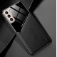 Бізнес чохол бампер GENEROUS для Samsung Galaxy S21 Plus зі скла і штучної шкіри
