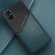 Бізнес чохол бампер GENEROUS для Samsung Galaxy A51 4G з скла і штучної шкіри