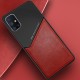 Бізнес чохол бампер GENEROUS для Samsung Galaxy A51 4G з скла і штучної шкіри