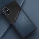 Бізнес чохол бампер GENEROUS для Samsung Galaxy A51 4G з скла і штучної шкіри