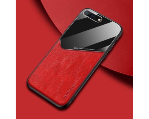 Бізнес чохол бампер GENEROUS для Apple Iphone 8 Plus зі скла і штучної шкіри Бізнес чохол бампер GENEROUS для Apple Iphone 8 Plus зі скла і штучної шкіри