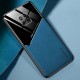 Бізнес чохол бампер GENEROUS для Huawei Mate 20 Pro зі скла і штучної шкіри