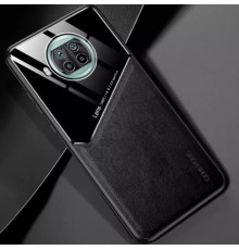 Бізнес чохол бампер GENEROUS для Xiaomi Mi 10T Lite зі скла і штучної шкіри