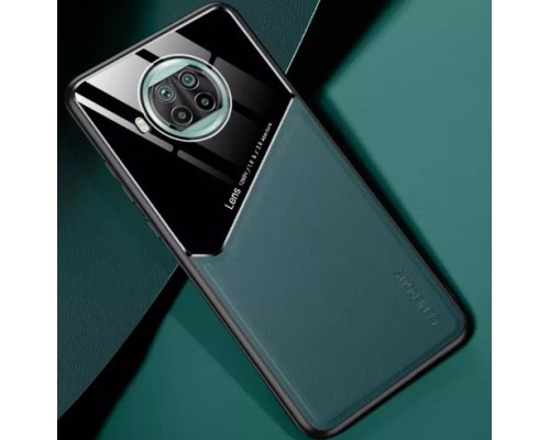 Бізнес чохол бампер GENEROUS для Xiaomi Mi 10T Lite зі скла і штучної шкіри Бізнес чохол бампер GENEROUS для Xiaomi Mi 10T Lite зі скла і штучної шкіри