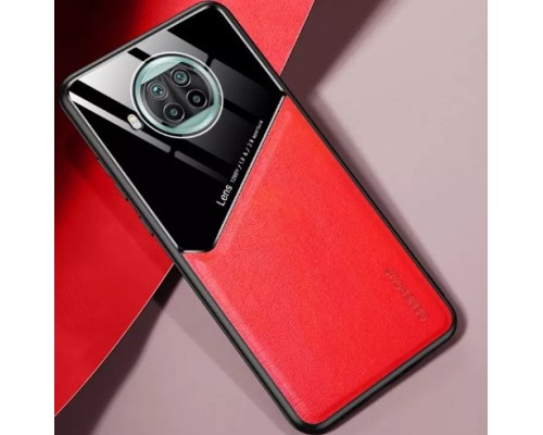 Бізнес чохол бампер GENEROUS для Xiaomi Mi 10T Lite зі скла і штучної шкіри Бізнес чохол бампер GENEROUS для Xiaomi Mi 10T Lite зі скла і штучної шкіри