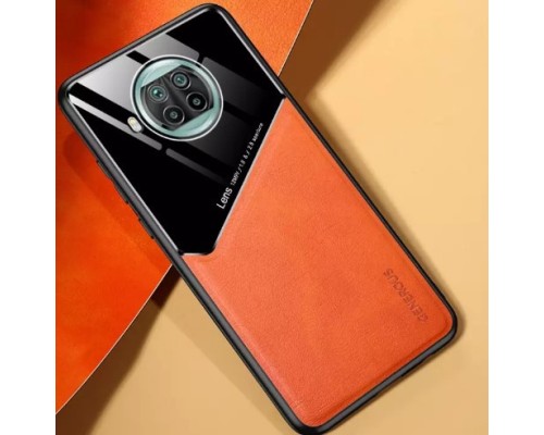 Бізнес чохол бампер GENEROUS для Xiaomi Mi 10T Lite зі скла і штучної шкіри Бізнес чохол бампер GENEROUS для Xiaomi Mi 10T Lite зі скла і штучної шкіри
