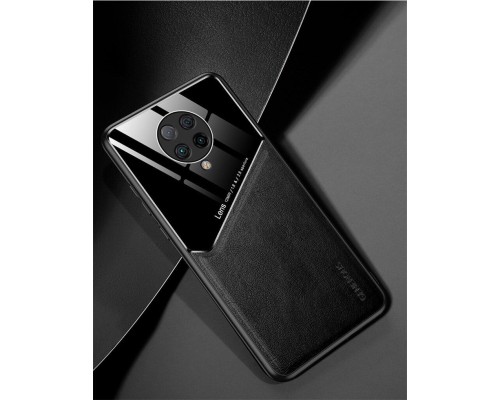 Бізнес чохол бампер GENEROUS для Xiaomi Poco F2 Pro зі скла і штучної шкіри Бізнес чохол бампер GENEROUS для Xiaomi Poco F2 Pro зі скла і штучної шкіри