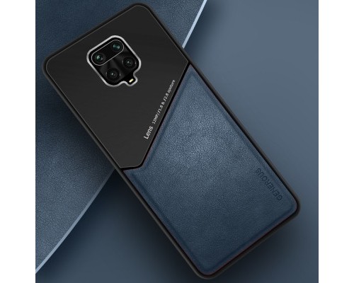 Бізнес чохол бампер GENEROUS для Xiaomi Redmi Note 9 Pro / Note 9 Pro Max / Note 9S з скла і штучної Бізнес чохол бампер GENEROUS для Xiaomi Redmi Note 9 Pro / Note 9 Pro Max / Note 9S з скла і штучної
