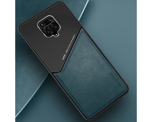 Бізнес чохол бампер GENEROUS для Xiaomi Redmi Note 9 Pro / Note 9 Pro Max / Note 9S з скла і штучної Бізнес чохол бампер GENEROUS для Xiaomi Redmi Note 9 Pro / Note 9 Pro Max / Note 9S з скла і штучної