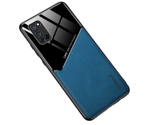 Бізнес чохол бампер GENEROUS для Oppo A52 / A72 / A92 з скла і штучної шкіри Бізнес чохол бампер GENEROUS для Oppo A52 / A72 / A92 з скла і штучної шкіри