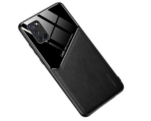 Бізнес чохол бампер GENEROUS для Oppo A52 / A72 / A92 з скла і штучної шкіри Бізнес чохол бампер GENEROUS для Oppo A52 / A72 / A92 з скла і штучної шкіри