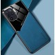 Бізнес чохол бампер GENEROUS для Oppo F19 Pro / Reno5 Lite зі скла і штучної шкіри