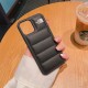 Чохол пуховик Puffer Case Apple Iphone 13 Pro Max Black