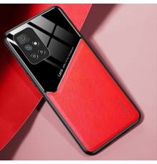 Бізнес чехол бампер GENEROUS для Xiaomi Poco M4 Pro 5G зі скла і штучної шкіри