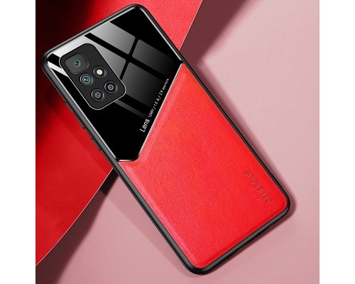 Бізнес чехол бампер GENEROUS для Xiaomi Poco M4 Pro 5G зі скла і штучної шкіри Бізнес чехол бампер GENEROUS для Xiaomi Poco M4 Pro 5G зі скла і штучної шкіри