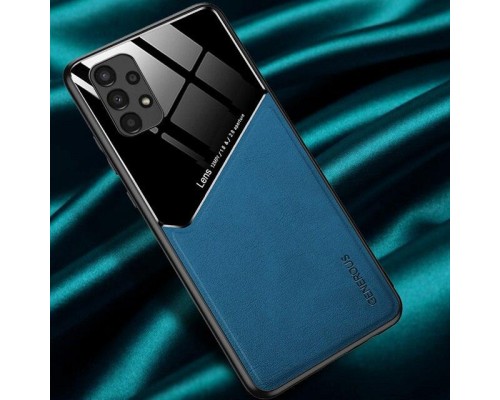 Бізнес чехол бампер GENEROUS для Samsung Galaxy A33 5G зі скла і штучної шкіри Бізнес чехол бампер GENEROUS для Samsung Galaxy A33 5G зі скла і штучної шкіри