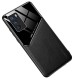 Бізнес чехол бампер GENEROUS для Oppo A16 / A16s зі скла і штучної шкіри