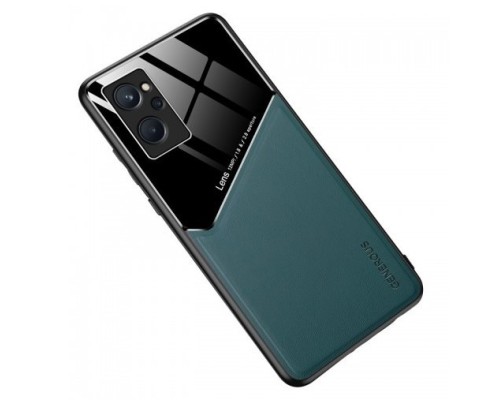 Бізнес чехол бампер GENEROUS для Realme 9i зі скла і штучної шкіри Бізнес чехол бампер GENEROUS для Realme 9i зі скла і штучної шкіри