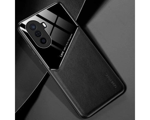 Бізнес чохол-бампер GENEROUS для Huawei Nova Y70 зі скла та штучної шкіри Бізнес чохол-бампер GENEROUS для Huawei Nova Y70 зі скла та штучної шкіри