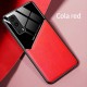 Бізнес чохол бампер GENEROUS для Vivo Y72 5G зі скла та штучної шкіри