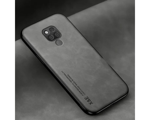 Шкіряний чохол Sheepskin з магнітом для Huawei Mate 20X Light gray Шкіряний чохол Sheepskin з магнітом для Huawei Mate 20X Light gray