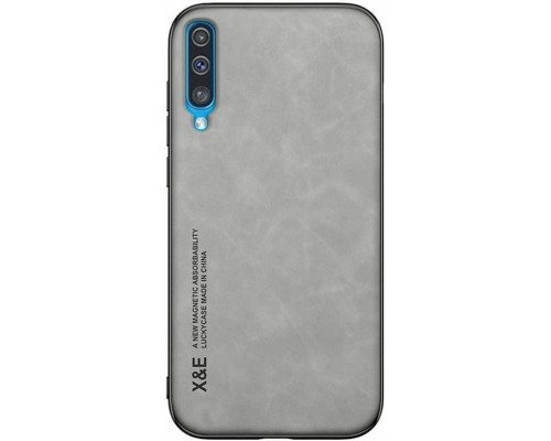 Шкіряний чохол Sheepskin з магнітом для Samsung Galaxy A50 / A50s / A30s Light gray Шкіряний чохол Sheepskin з магнітом для Samsung Galaxy A50 / A50s / A30s Light gray