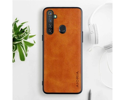 Шкіряний чохол AIORIA Vintage для Realme 5 / 5i / 5s / 6i orange Шкіряний чохол AIORIA Vintage для Realme 5 / 5i / 5s / 6i orange