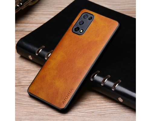 Шкіряний чохол AIORIA Vintage для Realme 7 Pro orange Шкіряний чохол AIORIA Vintage для Realme 7 Pro orange