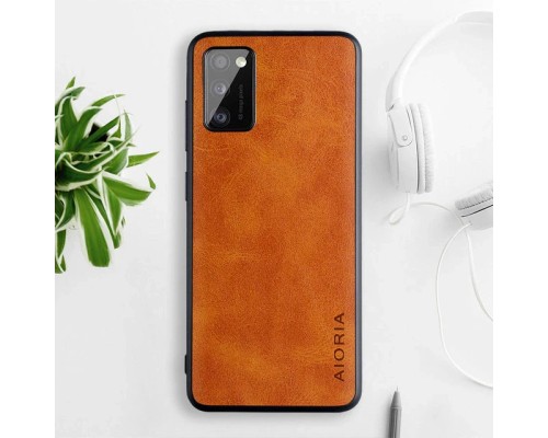 Шкіряний чохол AIORIA Vintage для Samsung Galaxy A41 orange Шкіряний чохол AIORIA Vintage для Samsung Galaxy A41 orange